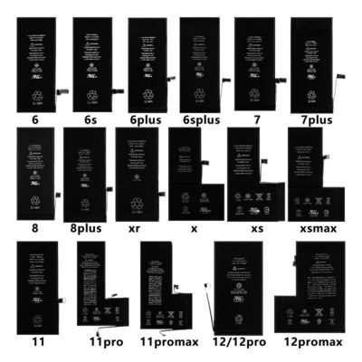 Lithium Cellphone Rechargeable Phone Batteries For Iphone 6plus 6s 7plus X Xr Xs Xsmas