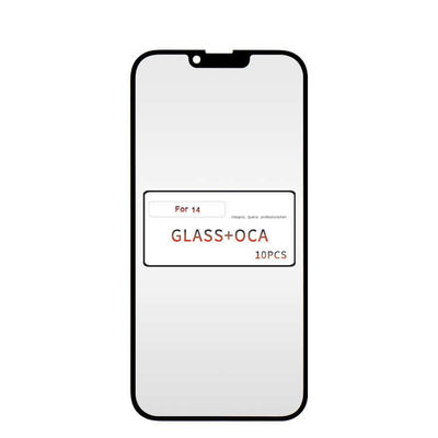 Wear Resistant Clear Glass Oca Iphone X Electroplated Aperture
