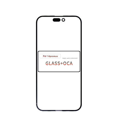 Waterproof OCA Mobile Phone Front Glass Repair Part Front Screen Replacement For IPhone 14 Promax
