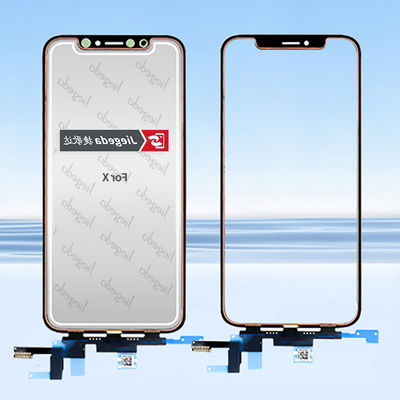 Bulk LCD Iphone X Digitizer Display Front Glass Replacement