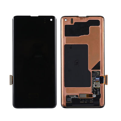 LCD Touch Samsung Replacement Screen Digitizer Assembly For Galaxy S10 Custom